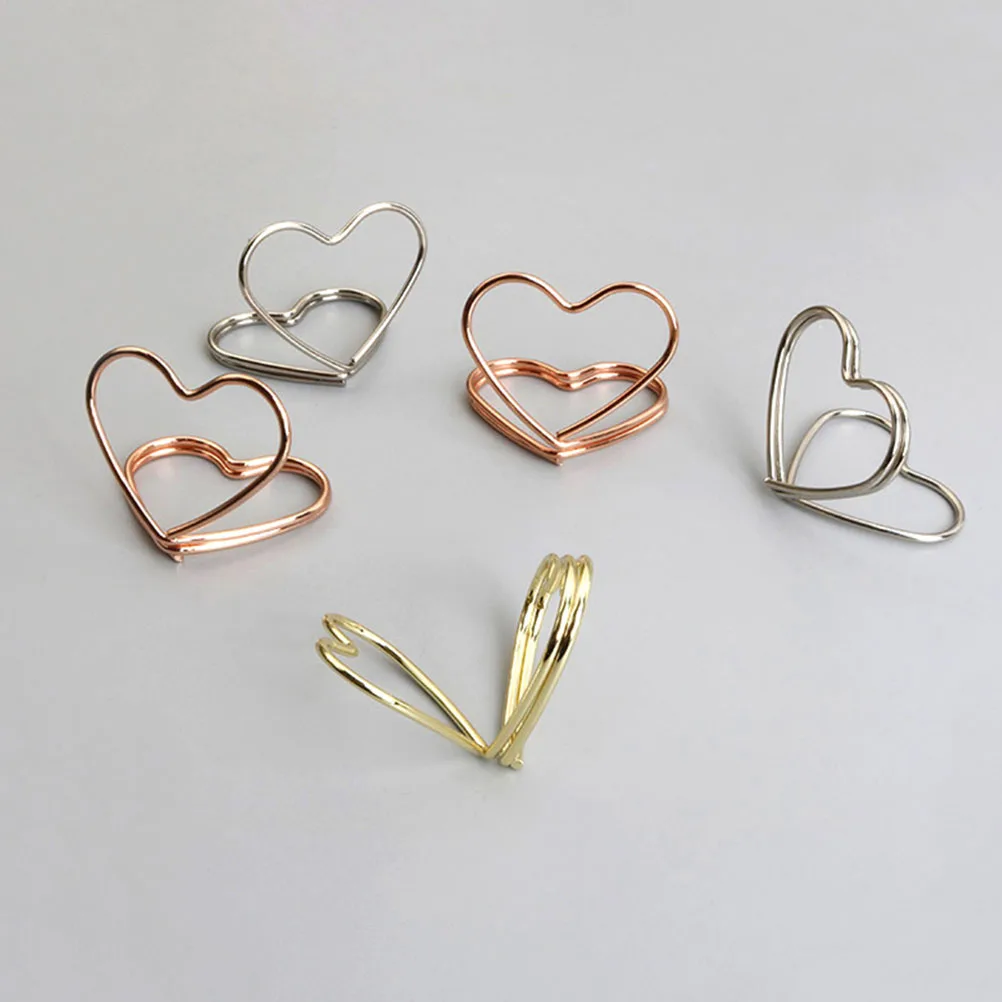 30 Pcs Heart Shaped Clips Metal Silver Steady Desk Wedding Party Supplies Photo Memo Holder Frame Decor
30 Pcs Heart Shaped Clips Metal Silver Steady Desk Wedding Party Supplies Photo Memo Holder Frame Decor