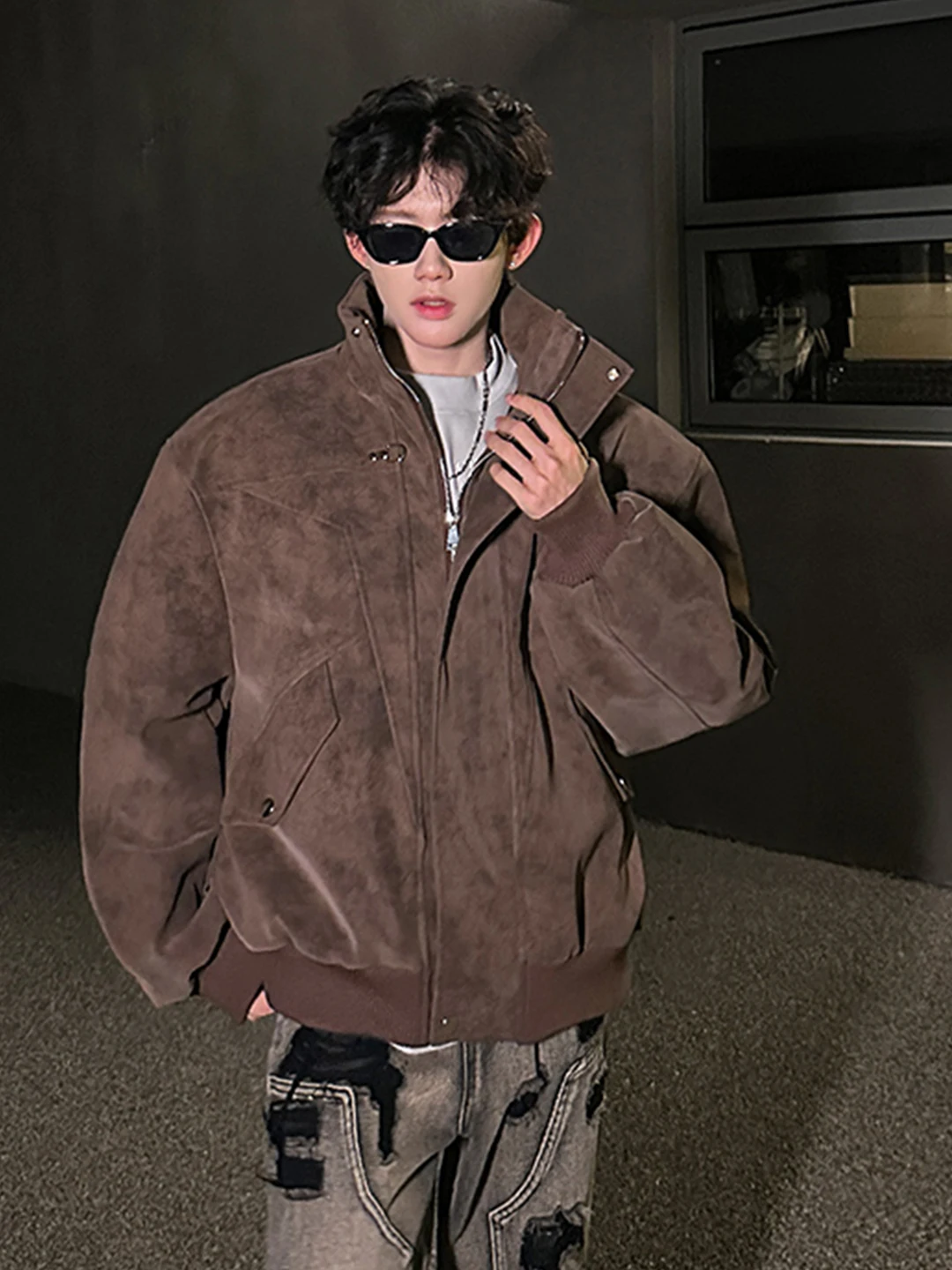 Мужская зимняя куртка Thiened American Sle из искусственной кожи и хлопка, теплая, модная, в стиле Cleanfit, однотонная, на молнии
Мужская зимняя куртка Thiened American Sle из искусственной кожи и хлопка, теплая, модная, в стиле Cleanfit, однотонная, на молнии