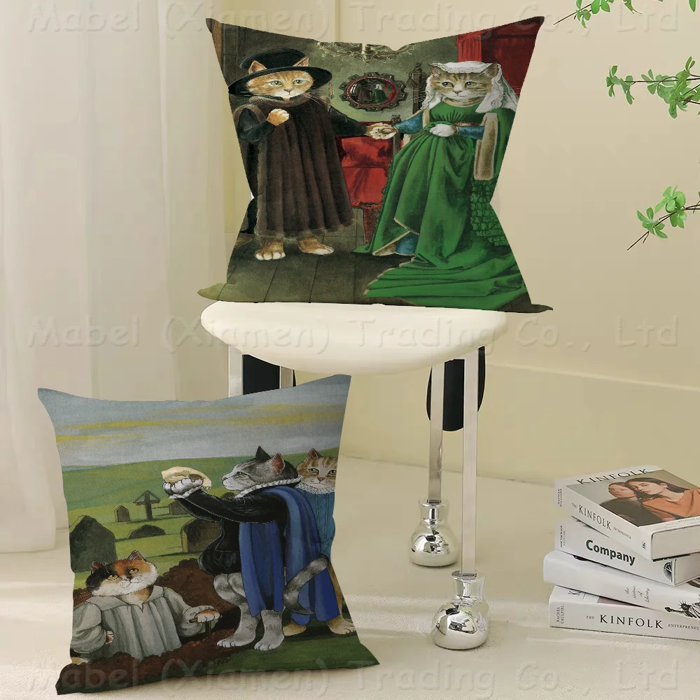 Newest Dress A Cat Pillow Gift Home Office Decoration Pillow Bedroom Sofa Car Cushion CoverPillow Case
Newest Dress A Cat Pillow Gift Home Office Decoration Pillow Bedroom Sofa Car Cushion CoverPillow Case