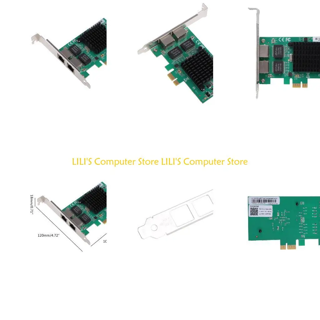 Сетевая карта A52B PCIE 1X для 82575 Ethernet 1000 Мбит/с для настольных ПК с портами RJ45 Nic
Сетевая карта A52B PCIE 1X для 82575 Ethernet 1000 Мбит/с для настольных ПК с портами RJ45 Nic