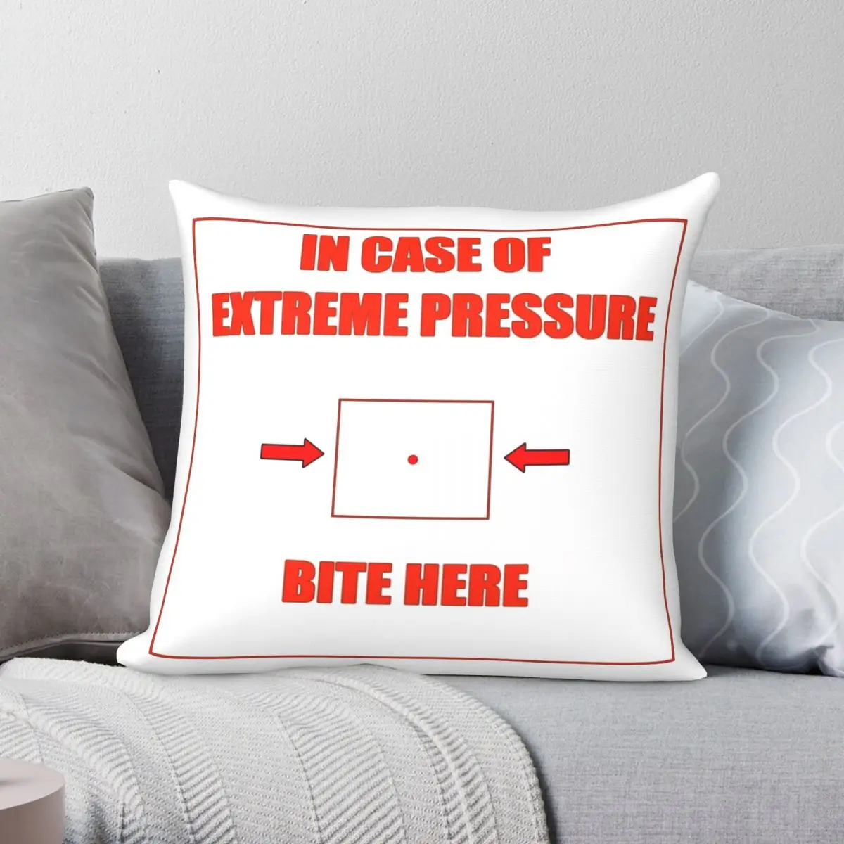 BITE HERE Pillow Pillowcase Polyester Linen Velvet Pattern Zip Decor Home Cushion Cover
BITE HERE Pillow Pillowcase Polyester Linen Velvet Pattern Zip Decor Home Cushion Cover