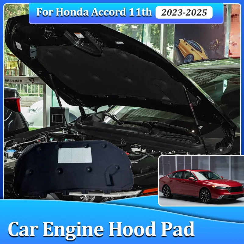 For Honda Accord 11th 2023 2024 2025 Car Front Engine Hood Soundproof Pad Thermal Insulation Mat Hood Lining Auto Accessories
For Honda Accord 11th 2023 2024 2025 Car Front Engine Hood Soundproof Pad Thermal Insulation Mat Hood Lining Auto Accessories