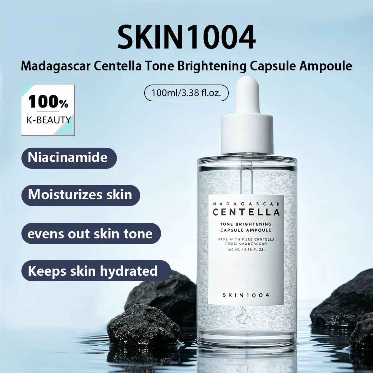 SKIN1004 Madagascar Centella Tone Brightening Capsule Ampoule, Improve Dull Skin, Korean Cosmetics, Korean Skincare
SKIN1004 Madagascar Centella Tone Brightening Capsule Ampoule, Improve Dull Skin, Korean Cosmetics, Korean Skincare