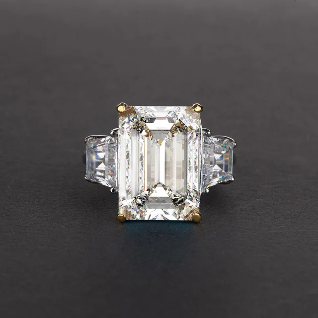S925 Fashion Classic Emerald Cut Design Big Stones 10*14mm Many Colors Choice Luxury Bold Silver Rings
S925 Fashion Classic Emerald Cut Design Big Stones 10*14mm Many Colors Choice Luxury Bold Silver Rings