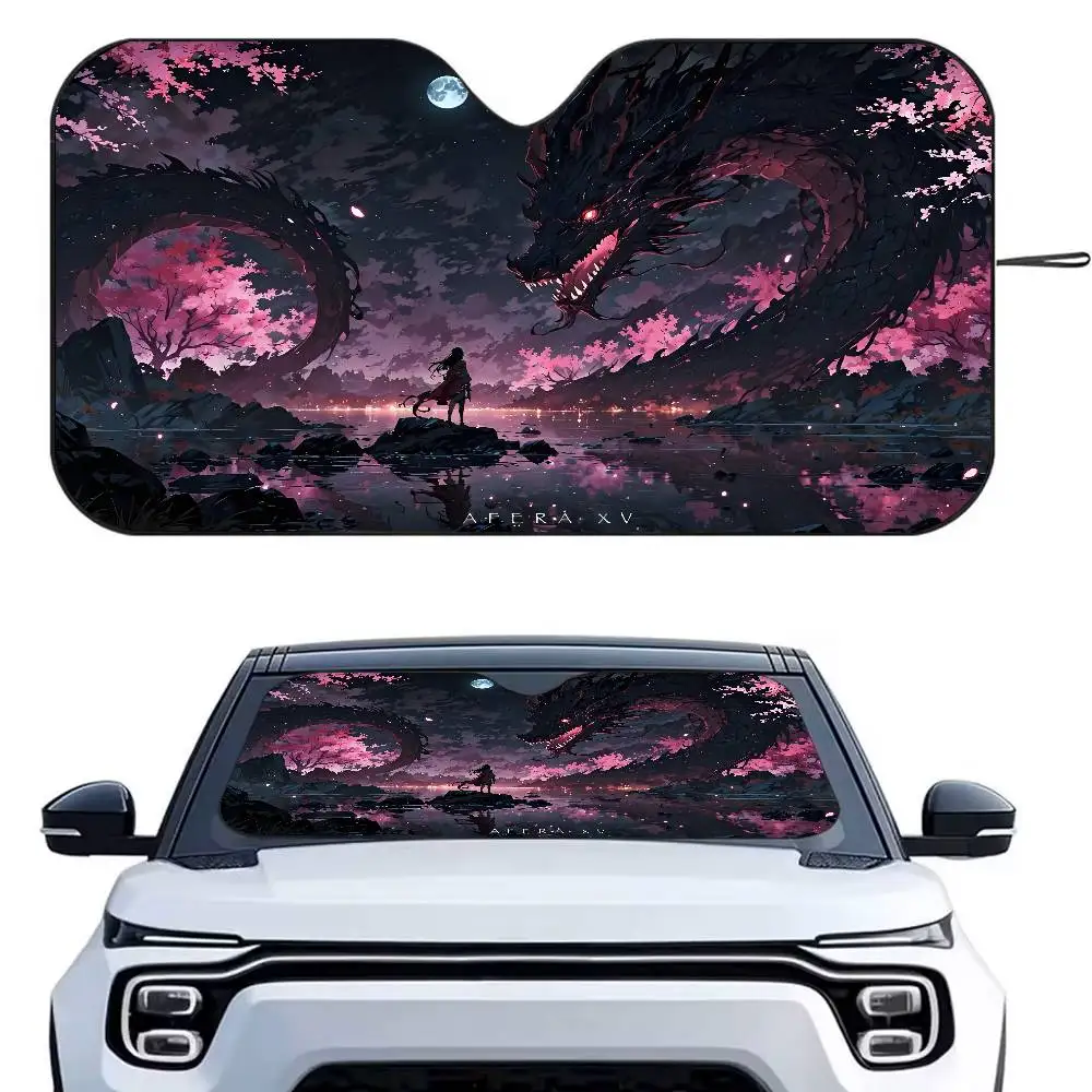 Dragon Auto Car SunShade Parasol Car Windshield Sun Shade UV Protection and Interior Cooler
Dragon Auto Car SunShade Parasol Car Windshield Sun Shade UV Protection and Interior Cooler