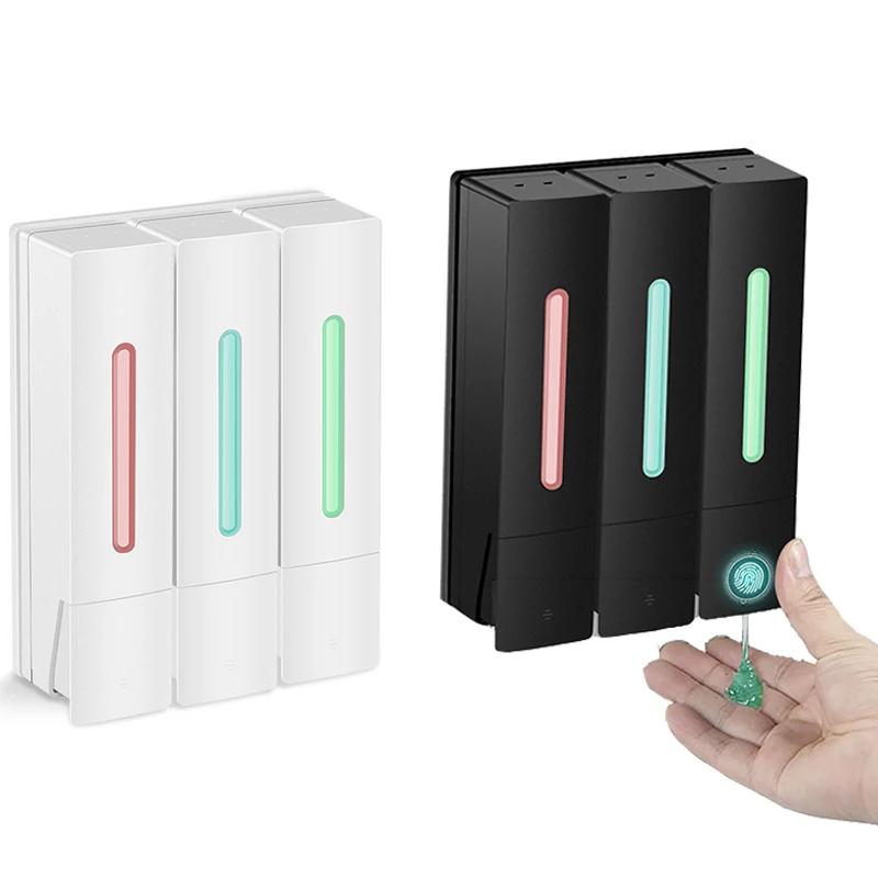 3Pcs Soap Dispenser Wall Mounted Shower Shampoo Shower Gel Detergent Conditioner Dispenser Bathroom Storage Bottle
3Pcs Soap Dispenser Wall Mounted Shower Shampoo Shower Gel Detergent Conditioner Dispenser Bathroom Storage Bottle