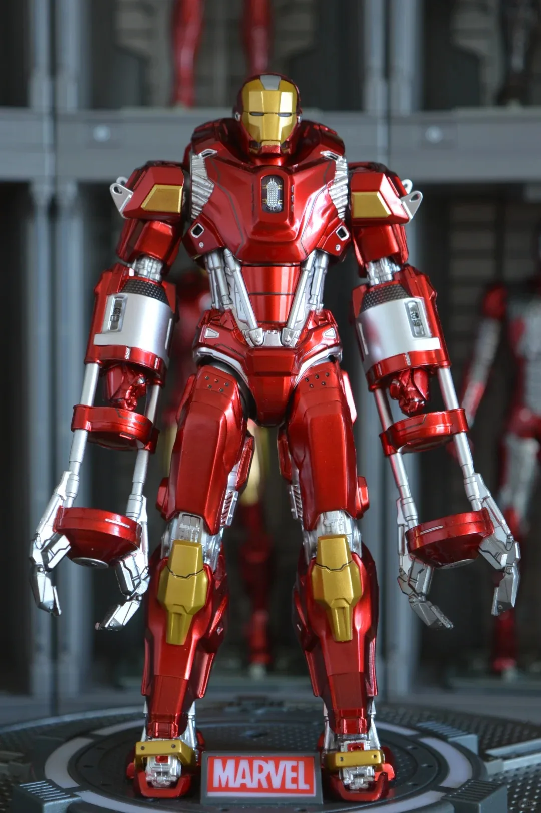 Iron Man 3 Movie Action Figure - Mk35 1/10 Scale Collectible Toy Ornament for Boys Perfect Birthday Gift for Toy And Robot Fans
Iron Man 3 Movie Action Figure - Mk35 1/10 Scale Collectible Toy Ornament for Boys Perfect Birthday Gift for Toy And Robot Fans