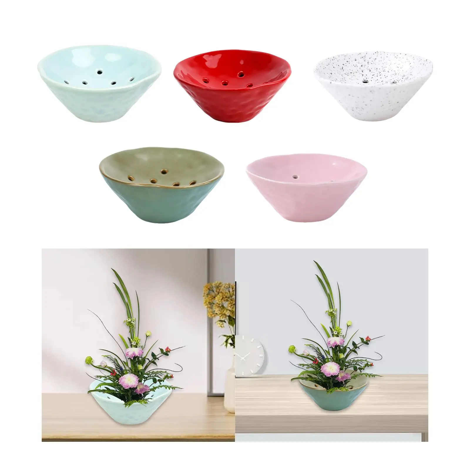Floral Holder Frog Versatile Container Home Decoration Pottery Flower Vase Bowl for Tabletop Office Counter Bedroom Centerpiece
Floral Holder Frog Versatile Container Home Decoration Pottery Flower Vase Bowl for Tabletop Office Counter Bedroom Centerpiece