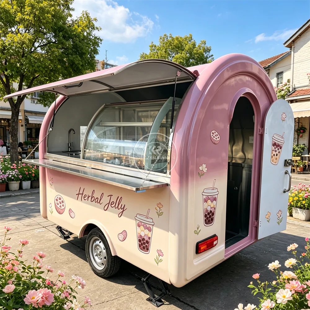 Concession Food Cart Hot Sale Ice Cream Cart Catering Trailer Mobile Coffee Snack Food Truck Trailer With Full Kitchen
Concession Food Cart Hot Sale Ice Cream Cart Catering Trailer Mobile Coffee Snack Food Truck Trailer With Full Kitchen