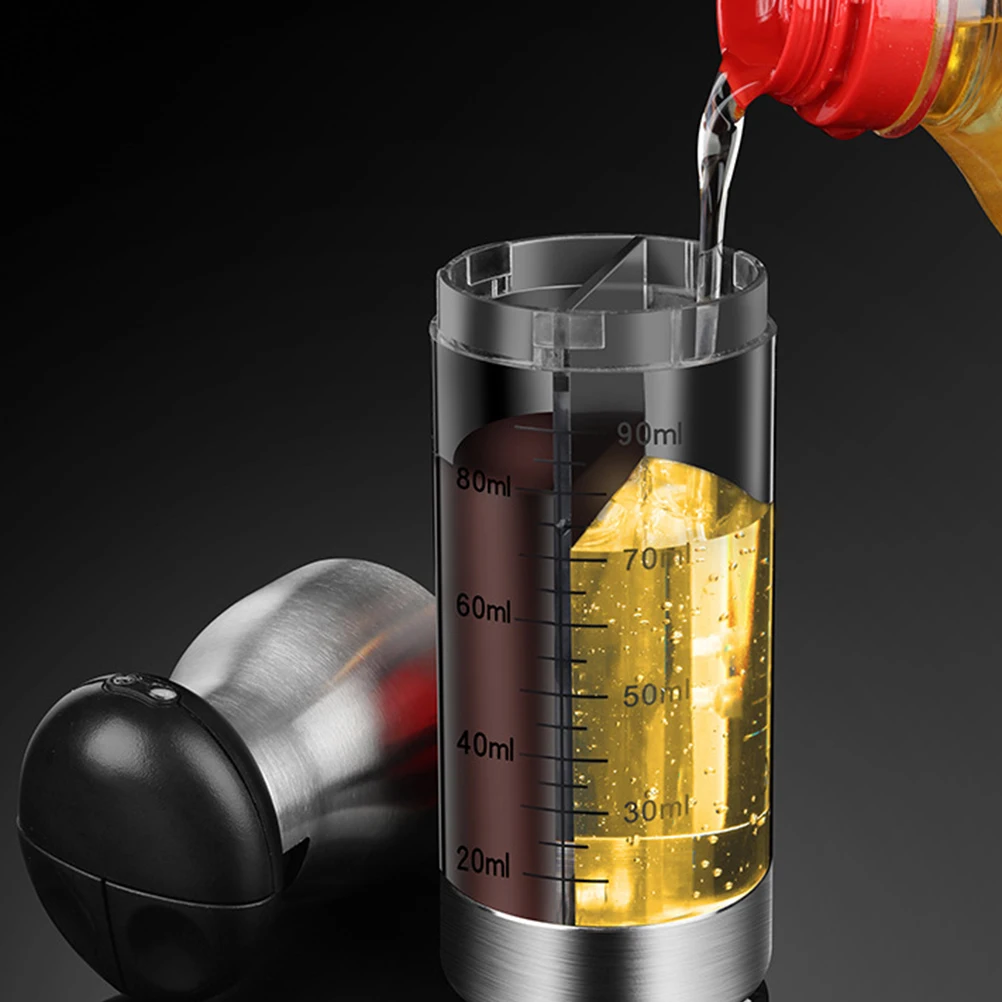 1Set Kitchen Olive Oil Bottle Vinegar Dispenser Cruet Premium Material Use Cooking Baking Barbecue Gift Easy
1Set Kitchen Olive Oil Bottle Vinegar Dispenser Cruet Premium Material Use Cooking Baking Barbecue Gift Easy