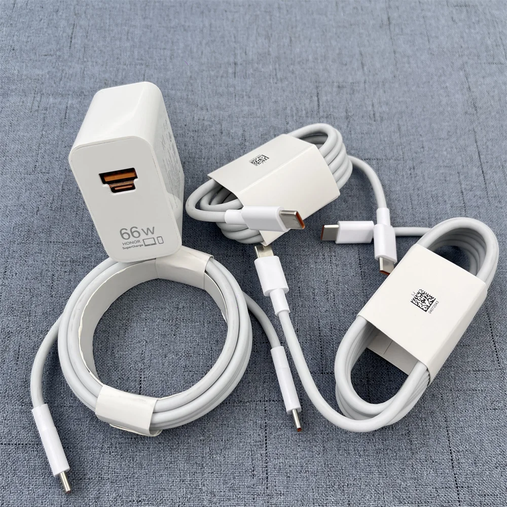 Honor Original Dual Ports Charger 66W SuperCharge Fast Charging EU Adapter 1/1.5/2 M Type C Cable for Honor 90 100 X8b Magic 5 6
Honor Original Dual Ports Charger 66W SuperCharge Fast Charging EU Adapter 1/1.5/2 M Type C Cable for Honor 90 100 X8b Magic 5 6