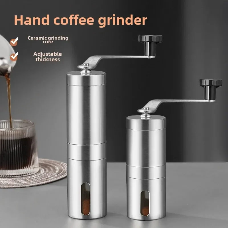 Coffee bean grinder hand grinder coffee machine stainless steel portable hand grinder manual bean
Coffee bean grinder hand grinder coffee machine stainless steel portable hand grinder manual bean