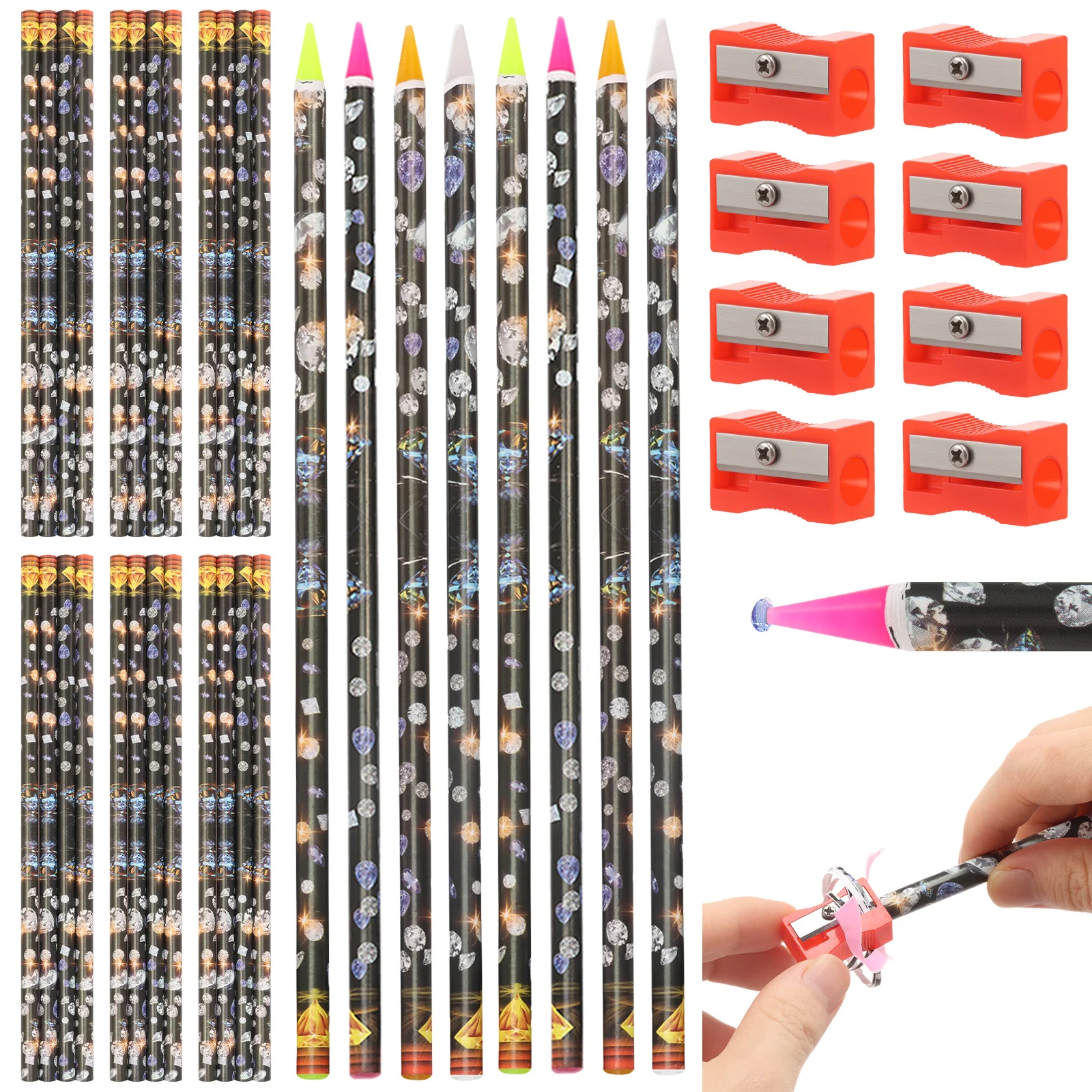 Diamond Art Pen Rhinestone Picker Pencil Nail Point Drill Pen Self Adhesive Paraffin Wax Picker DIY Nail Art Dotting Pickup Tool
Diamond Art Pen Rhinestone Picker Pencil Nail Point Drill Pen Self Adhesive Paraffin Wax Picker DIY Nail Art Dotting Pickup Tool