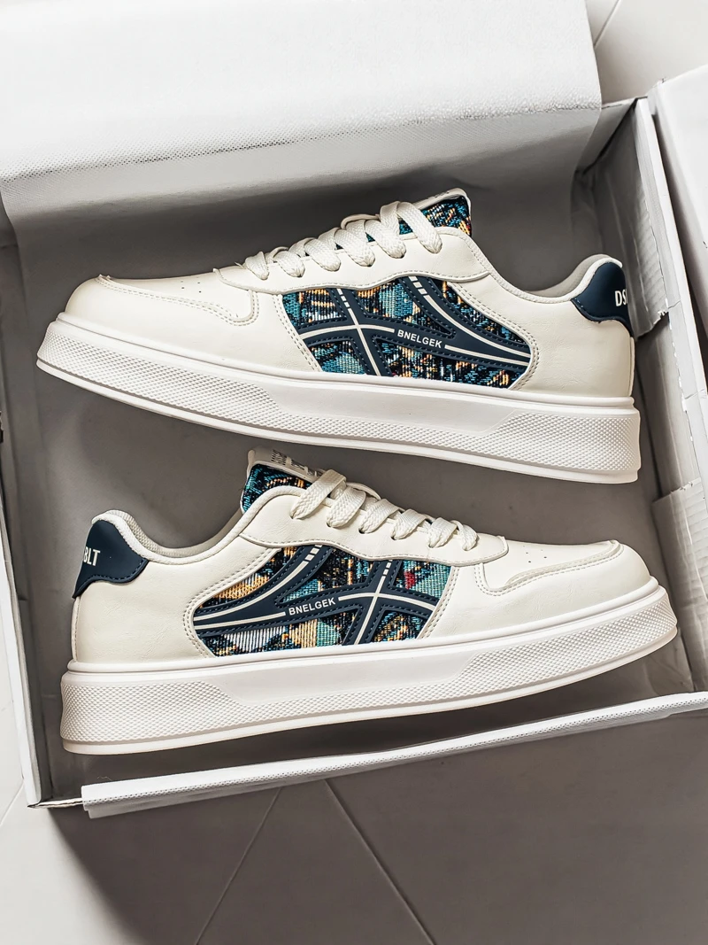 Men's Low-Top Sports Shoes 2026 New Summer Trend Casual Original Design Thick Bottom Youthful Style Leather Upgraded Version
Men's Low-Top Sports Shoes 2026 New Summer Trend Casual Original Design Thick Bottom Youthful Style Leather Upgraded Version