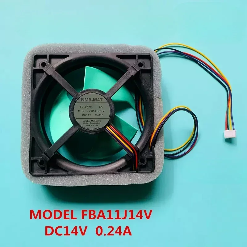 NMB-MAT FBA11J14V 4-wire Cooling Fan for Panasonic Refrigerator DC14 0.24A
NMB-MAT FBA11J14V 4-wire Cooling Fan for Panasonic Refrigerator DC14 0.24A