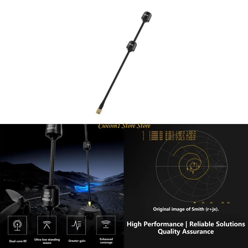 A3PC 5.8G FPV Antennas Double Antennas for Clearly Video Feed Racing Stability
A3PC 5.8G FPV Antennas Double Antennas for Clearly Video Feed Racing Stability
