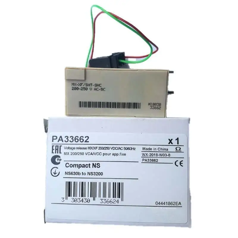 Low-priced Genuine Products Plastic Shell Circuit Breaker Opening and Closing Voltage Coil MX-XF SHT-SHC 33662 Bargaining 47353
Low-priced Genuine Products Plastic Shell Circuit Breaker Opening and Closing Voltage Coil MX-XF SHT-SHC 33662 Bargaining 47353