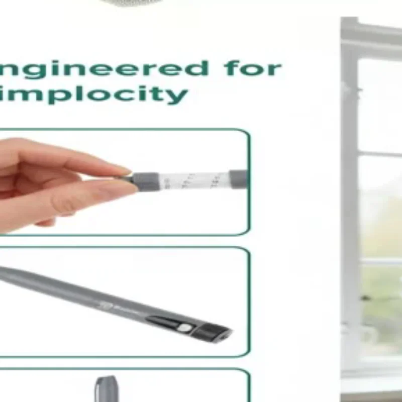 1Pack Insulin Automatic Injector Insulin Pen 3ml Suitable For Injection With Storage Bag Reusable Peptide Pen Injector Injection
1Pack Insulin Automatic Injector Insulin Pen 3ml Suitable For Injection With Storage Bag Reusable Peptide Pen Injector Injection