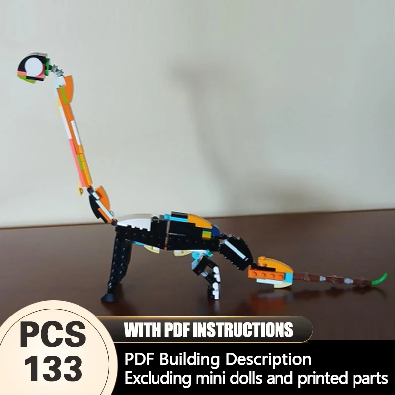 Creators Animal Series Model MOC Building Bricks Mamenchisaurus Modular Technology Gifts Holiday Assemble Children Toys Suit
Creators Animal Series Model MOC Building Bricks Mamenchisaurus Modular Technology Gifts Holiday Assemble Children Toys Suit