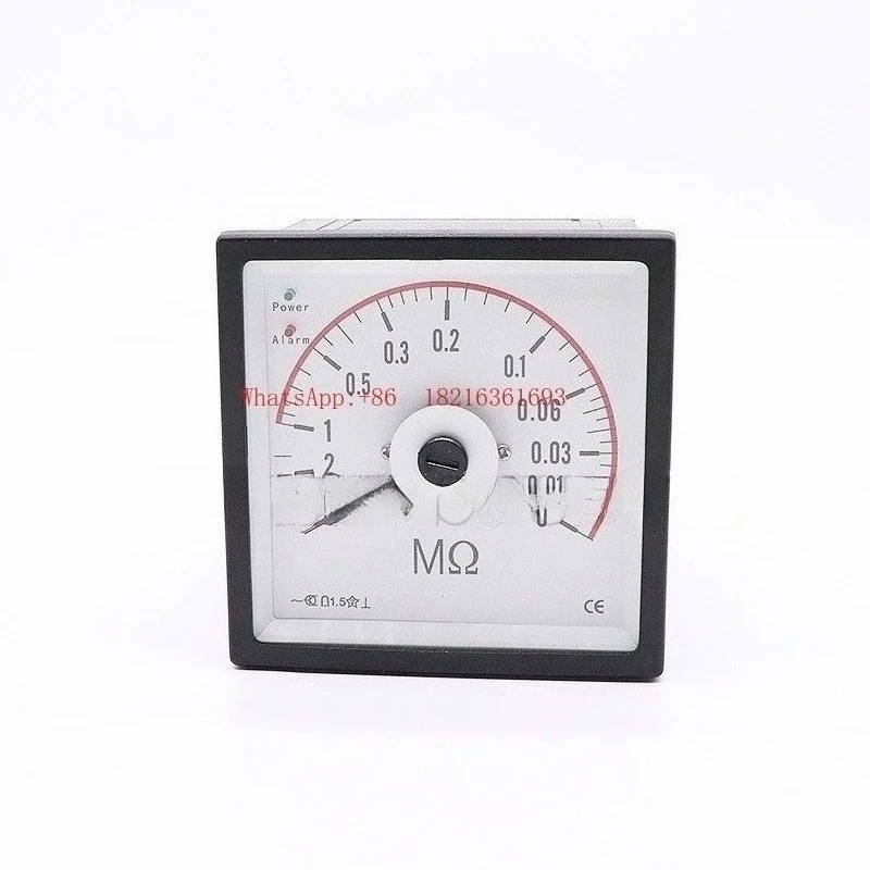 Q96-M Ω A Megohmmeter Wide Angle 240 ° Insulation Resistance Monitoring Instrument Marine F96-BM Ω AC Insulation Meter
Q96-M Ω A Megohmmeter Wide Angle 240 ° Insulation Resistance Monitoring Instrument Marine F96-BM Ω AC Insulation Meter