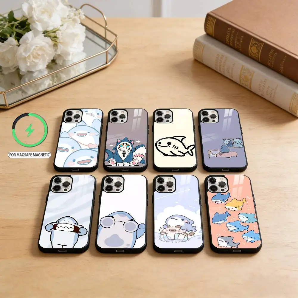 Чехол для телефона C-Charming C-Cartoon S-Shark для iPhone17,16,15,14,13,12,11 Plus, Pro Max, магнитный для беспроводной зарядки Magsafe
Чехол для телефона C-Charming C-Cartoon S-Shark для iPhone17,16,15,14,13,12,11 Plus, Pro Max, магнитный для беспроводной зарядки Magsafe