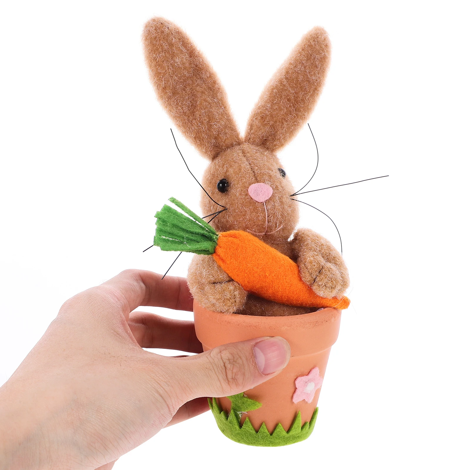 Carrot Rabbit Brown Bunny Figurine Material Home Decor Garden Decoration Outdoor Garden Decor Easter Statue Yard
Carrot Rabbit Brown Bunny Figurine Material Home Decor Garden Decoration Outdoor Garden Decor Easter Statue Yard