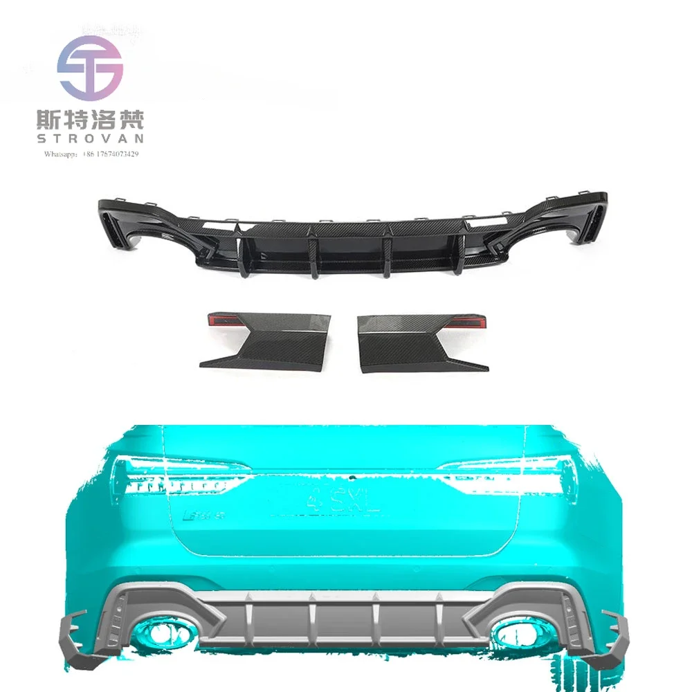 Dry Carbon Fiber RS6 Rear Bumper Lip for Audi RS6 A6 C8 Avant Wagon 4-Door 2019- 2021
Dry Carbon Fiber RS6 Rear Bumper Lip for Audi RS6 A6 C8 Avant Wagon 4-Door 2019- 2021