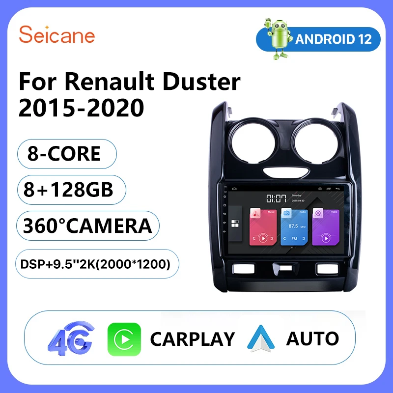 Carplay Car Radio Screen For Renault Duster 2015-2018 2 din Car Multimedia Video Player Navigation GPS Android 2din Car Stereo
Carplay Car Radio Screen For Renault Duster 2015-2018 2 din Car Multimedia Video Player Navigation GPS Android 2din Car Stereo