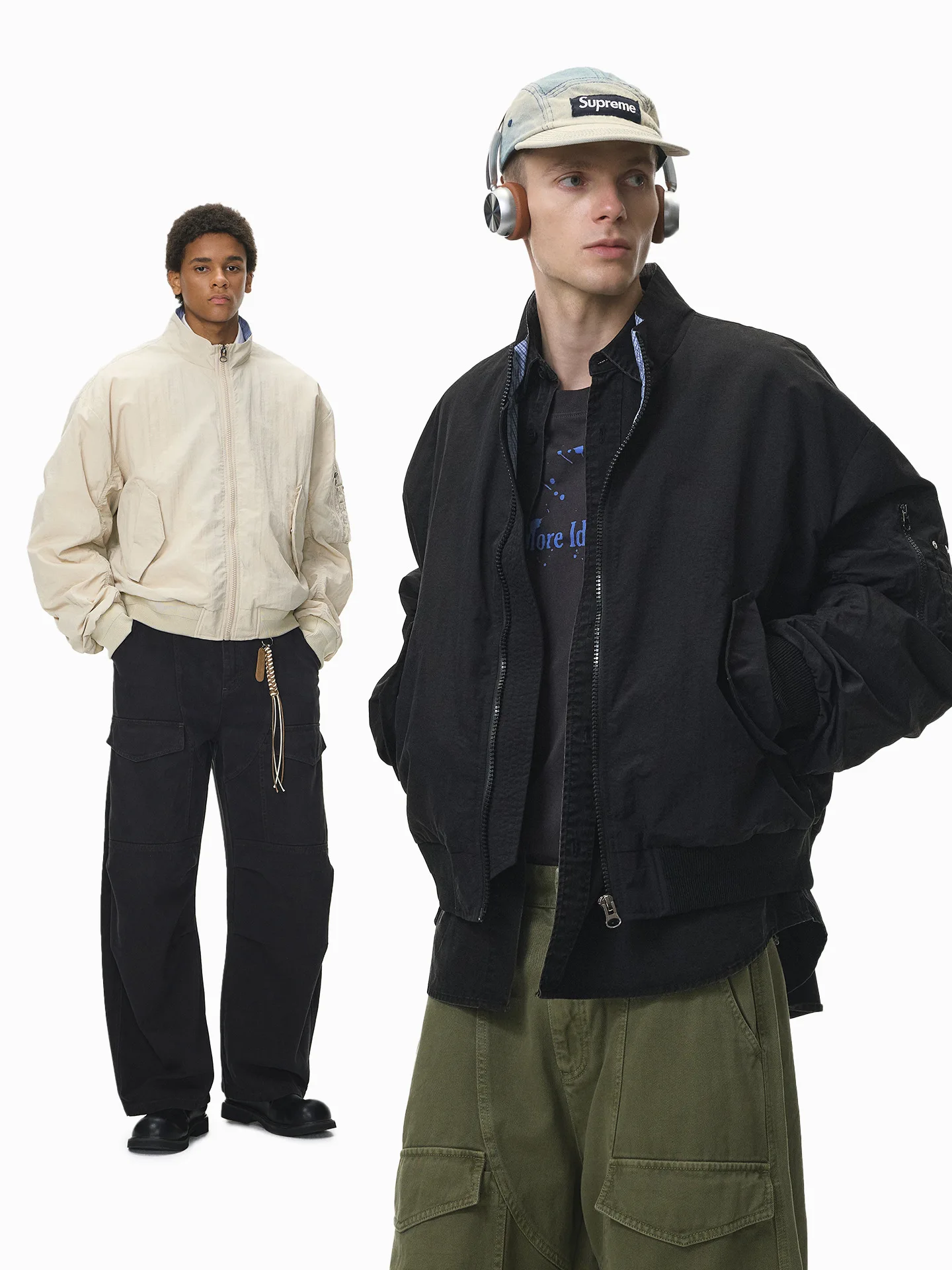 ort Flight Jaet 2025 Autumn New American Casual Stand Collar Color Blo Loose Men's High-End Trendy Brand Outerwear
ort Flight Jaet 2025 Autumn New American Casual Stand Collar Color Blo Loose Men's High-End Trendy Brand Outerwear