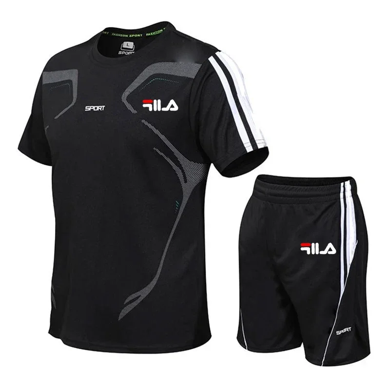 2026 Men's Summer Mesh T-shirt And Shorts Set Sports Print Casual Fashion Short-Sleeved Jogging Suit M-4XL Popular Trend
2026 Men's Summer Mesh T-shirt And Shorts Set Sports Print Casual Fashion Short-Sleeved Jogging Suit M-4XL Popular Trend