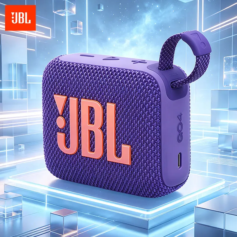 JBL Go 4 Audio-video playback system with shock-proof and bump-resistant features, and lossless deep bass.
JBL Go 4 Audio-video playback system with shock-proof and bump-resistant features, and lossless deep bass.