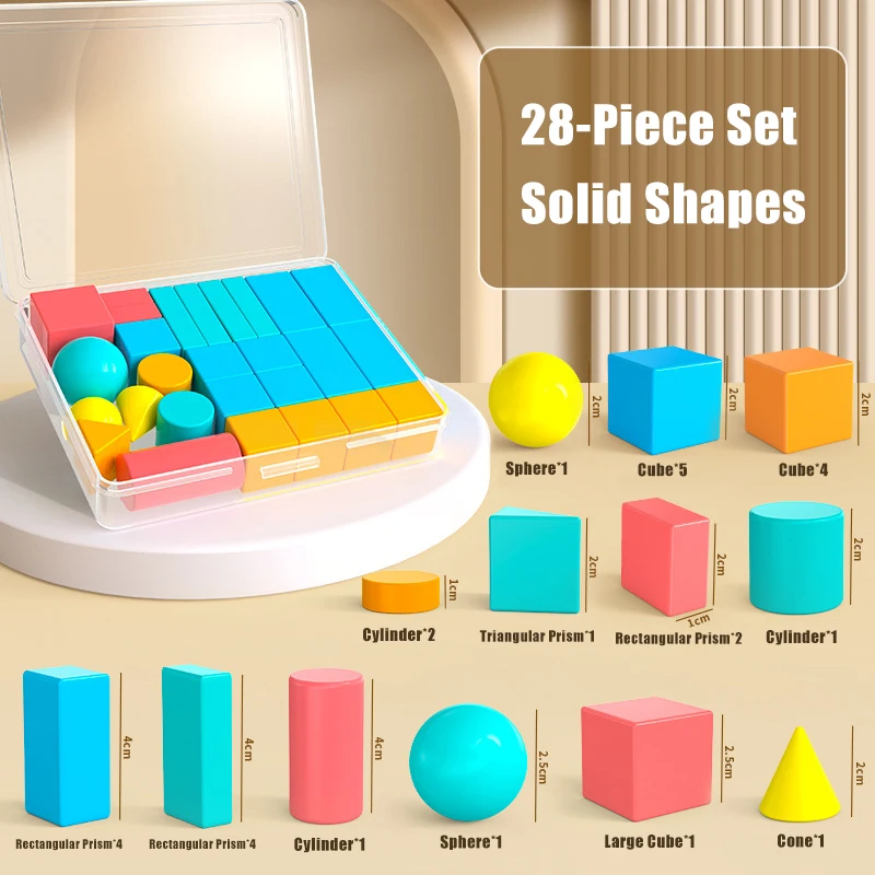 28/36PCS Geometric figure teaching aids shape square volume wood primary school first grade mathematics teaching Aids
28/36PCS Geometric figure teaching aids shape square volume wood primary school first grade mathematics teaching Aids