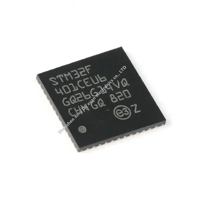 Original genuine STM32F401CEU6 UFQFPN-48 ARM CortexM4 32-bit microcontroller MCU Integrated circuit IC
Original genuine STM32F401CEU6 UFQFPN-48 ARM CortexM4 32-bit microcontroller MCU Integrated circuit IC