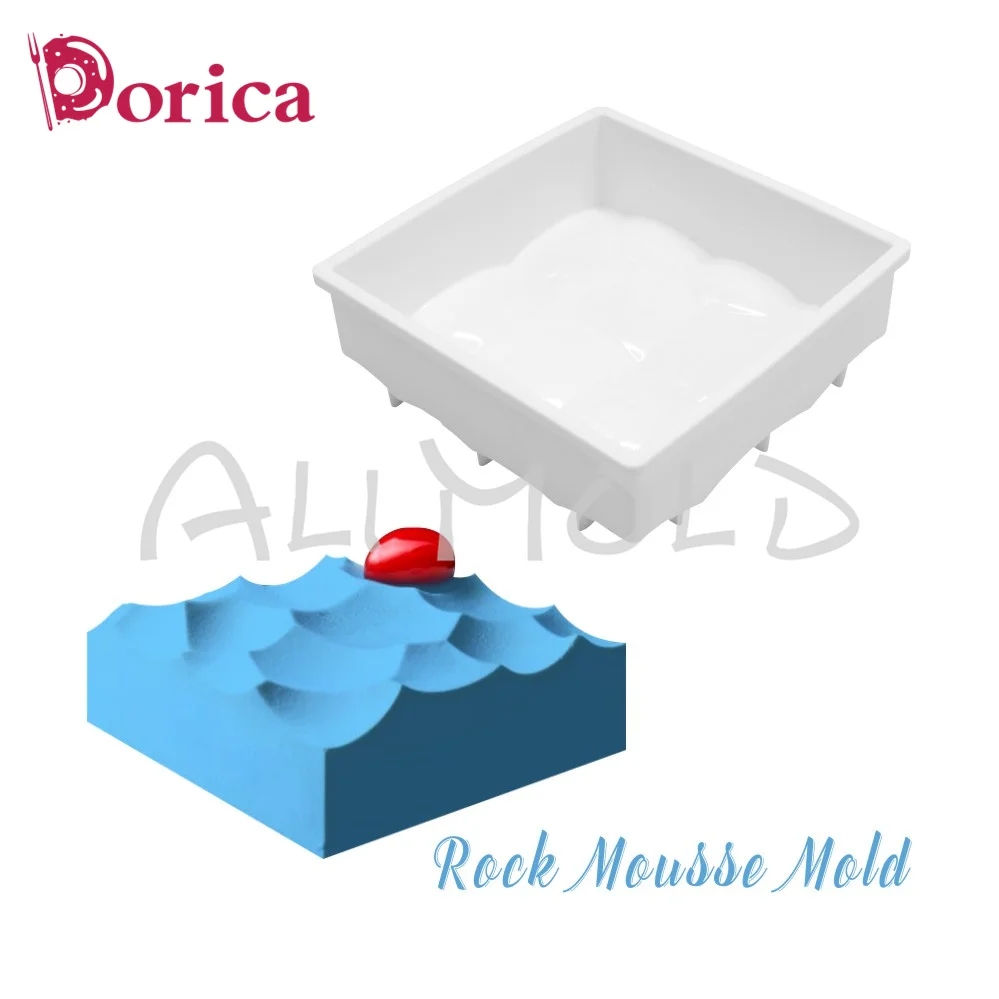 Ocean Wave Shaped Silicone Mold Sea View Design Fondant Cake Mould Handmade Candle Model Theme Cake Decorating Tools Bakeware
Ocean Wave Shaped Silicone Mold Sea View Design Fondant Cake Mould Handmade Candle Model Theme Cake Decorating Tools Bakeware