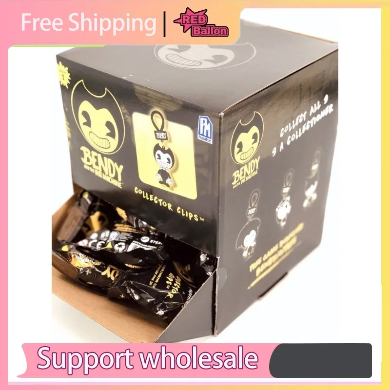 Bendy Blind Bag Bendy And The Ink Machine Horror Game Character Keychain Personalized Pendant School Bag Charm
Bendy Blind Bag Bendy And The Ink Machine Horror Game Character Keychain Personalized Pendant School Bag Charm