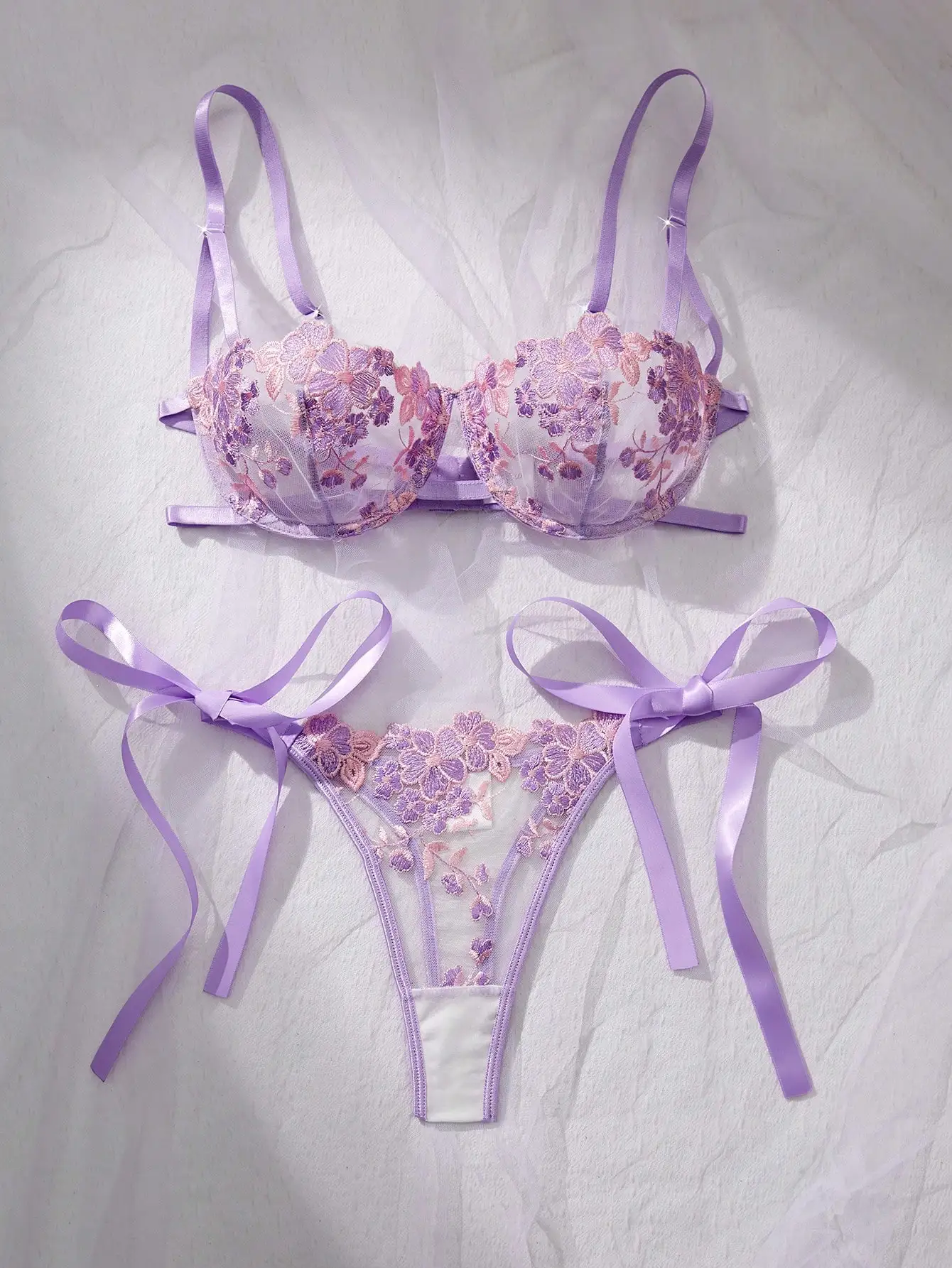 Esselle 2pcs Women Sky Blue Embroidered Lace Strap Underwear Lingerie Bra & Panty Set
Esselle 2pcs Women Sky Blue Embroidered Lace Strap Underwear Lingerie Bra & Panty Set