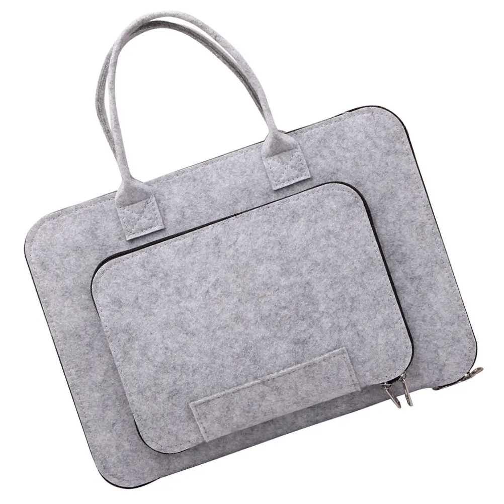 Laptop Bag Computer Handbag Light Grey Notebook Tablet Storage Pouch Briefcase Portable Ultra Thin Multi Function Document Case
Laptop Bag Computer Handbag Light Grey Notebook Tablet Storage Pouch Briefcase Portable Ultra Thin Multi Function Document Case