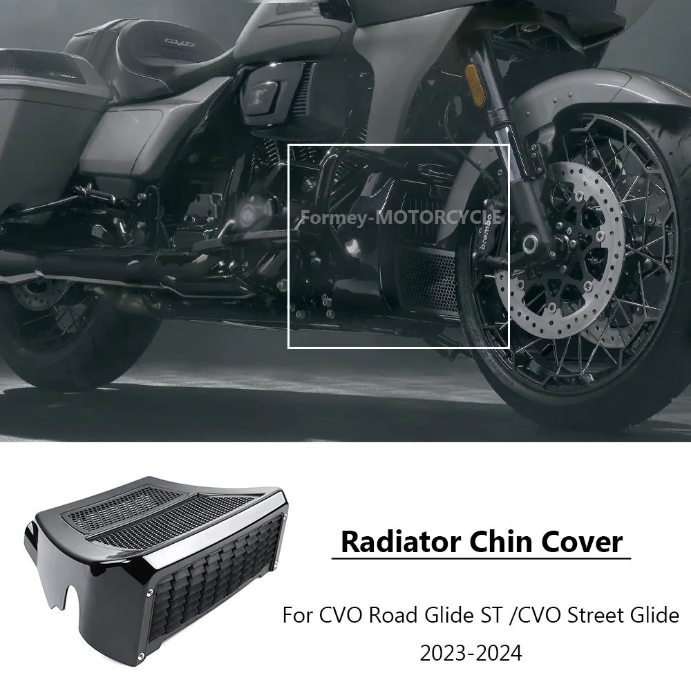 For Harley CVO Street Glide CVO Road Glide ST FLTRX FLHX 2023 2024 Motorcycle Black Radiator Chin Cover Fairing Spoilers
For Harley CVO Street Glide CVO Road Glide ST FLTRX FLHX 2023 2024 Motorcycle Black Radiator Chin Cover Fairing Spoilers