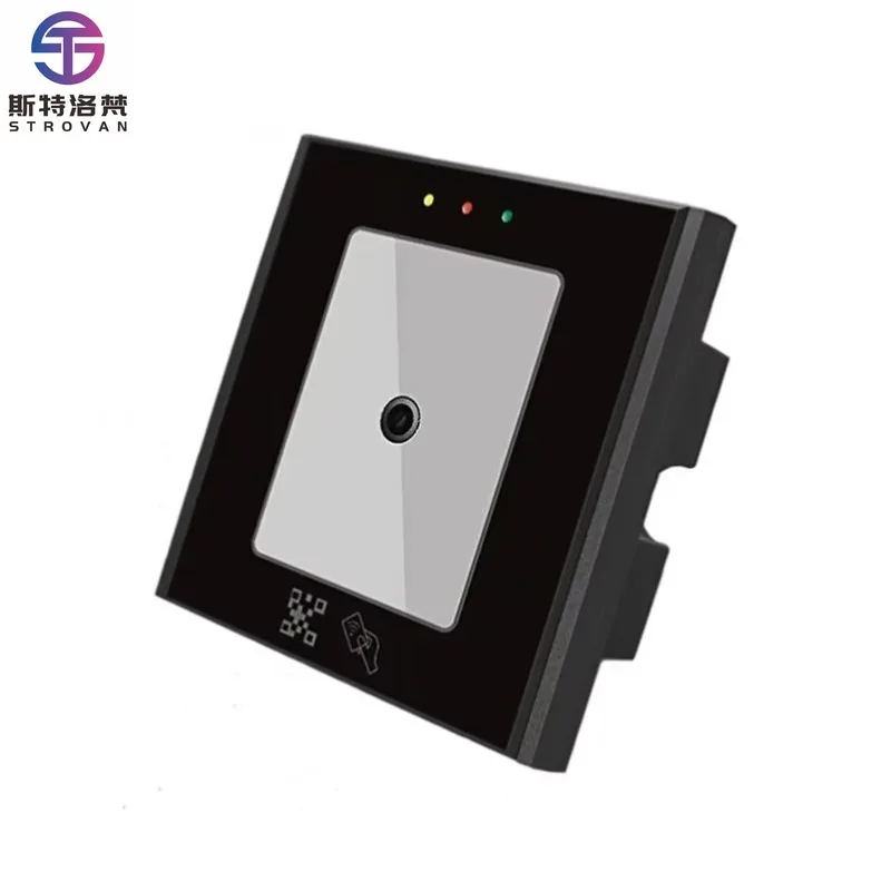 RFID 125Khz Access Control Barcode Scanner TCP/IP Interface ID QR Code Reader