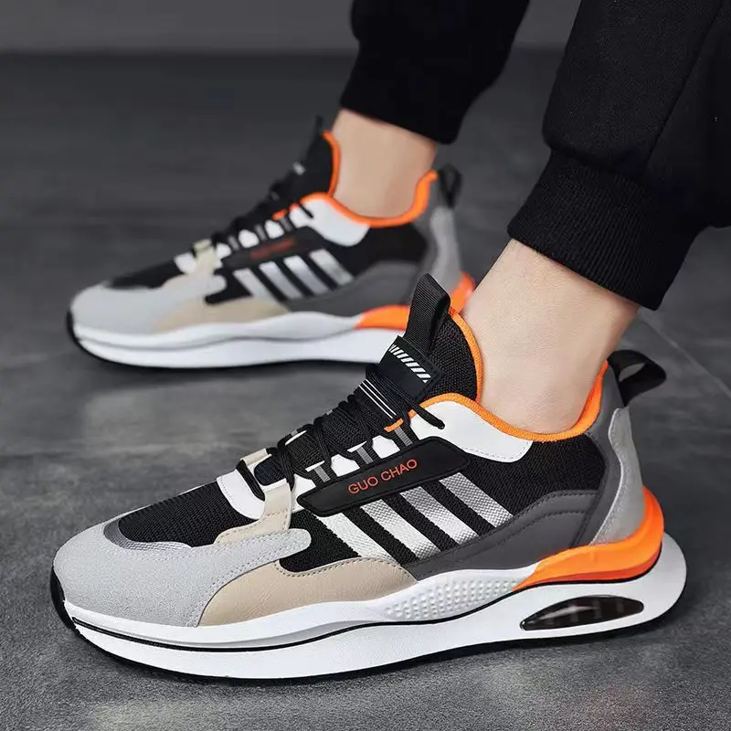 Men's sneakers spring new mesh surface breathable running shoes trend high top sports casual shoes 2023 Men shoes
Men's sneakers spring new mesh surface breathable running shoes trend high top sports casual shoes 2023 Men shoes