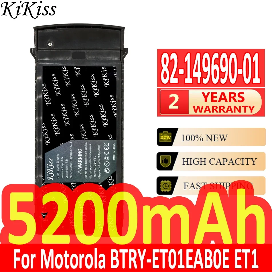 Мощная батарея 5200 мАч KiKiss 82-149690-01 8214969001 для Motorola Moto ZEBRA BTRY-ET01EAB0E ET1 вольт
Мощная батарея 5200 мАч KiKiss 82-149690-01 8214969001 для Motorola Moto ZEBRA BTRY-ET01EAB0E ET1 вольт