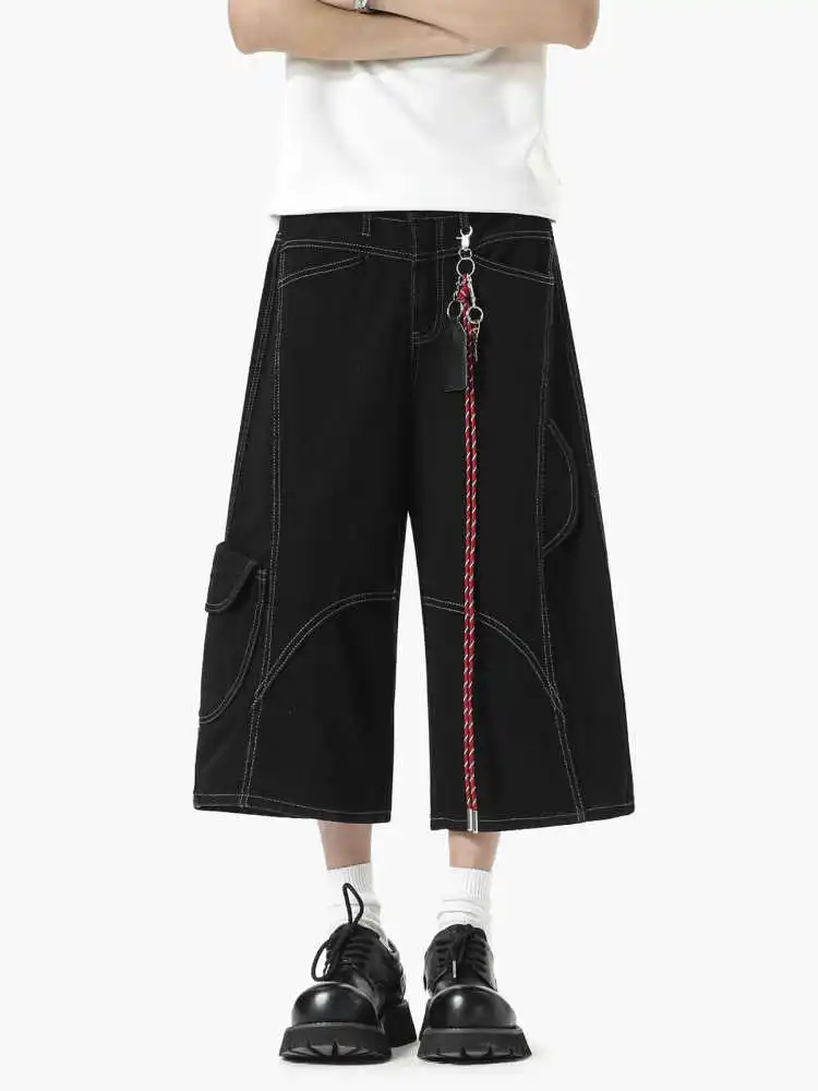 Women Black Gothic Y2k Emo Cargo Jeans Vintage Harajuku Japanese 2000s Style Baggy Jean Pants Calf Length Denim Trousers Clothes
Women Black Gothic Y2k Emo Cargo Jeans Vintage Harajuku Japanese 2000s Style Baggy Jean Pants Calf Length Denim Trousers Clothes