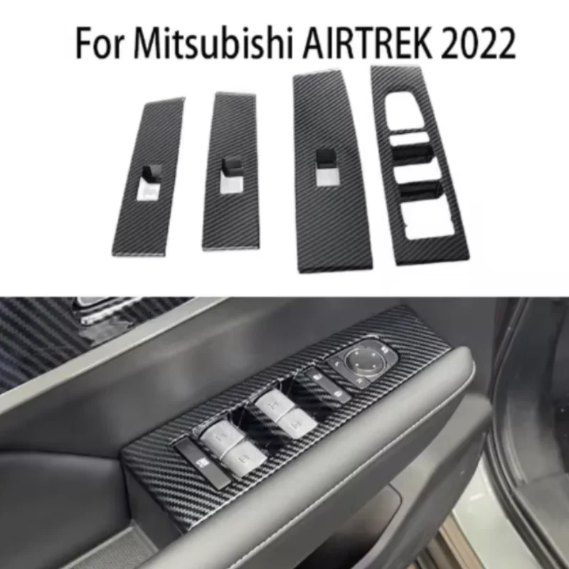 LHD For Mitsubishi AIRTREK 2022-2024 Car Window Glass Lift Switch Button Cover Trim Sticker
LHD For Mitsubishi AIRTREK 2022-2024 Car Window Glass Lift Switch Button Cover Trim Sticker