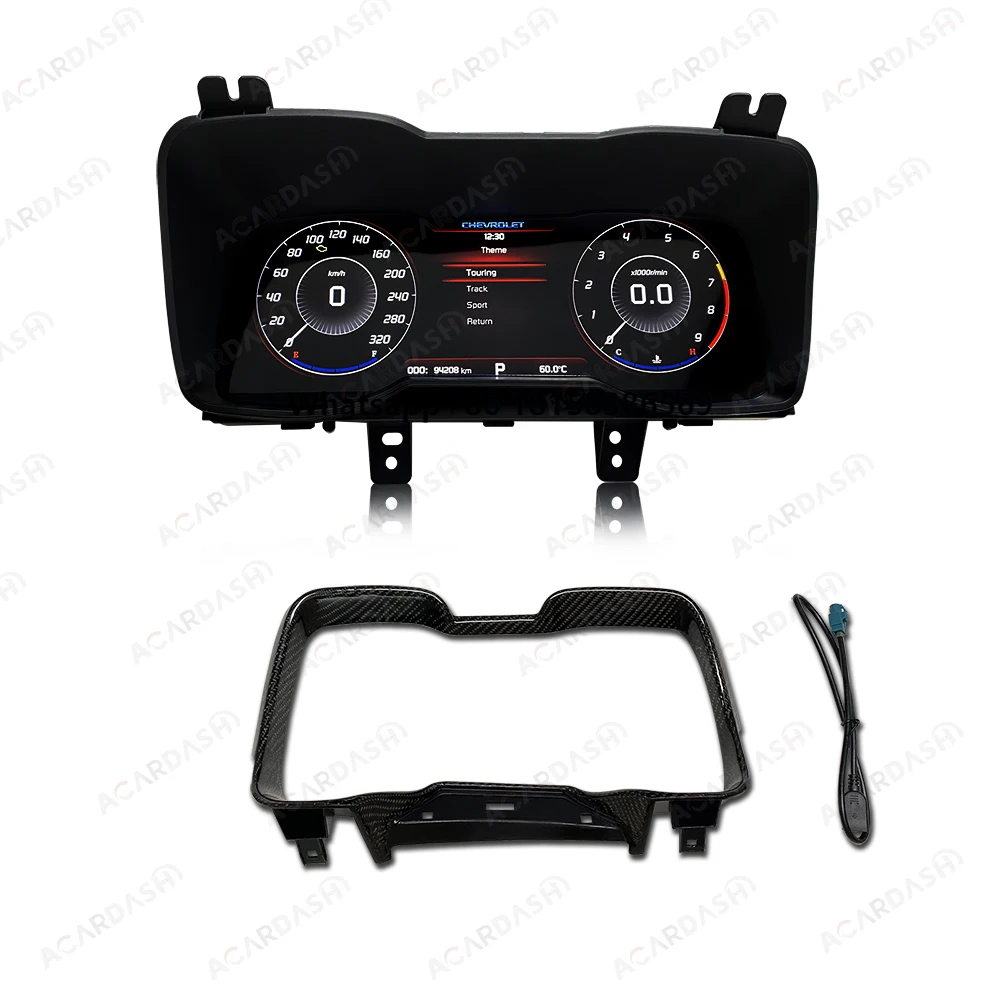 ACARDASH Support HUD Head up LCD Display Smart Speedometer Dashboard 12.3" Digital Cluster for Chevrolet Camaro 10-15
ACARDASH Support HUD Head up LCD Display Smart Speedometer Dashboard 12.3" Digital Cluster for Chevrolet Camaro 10-15