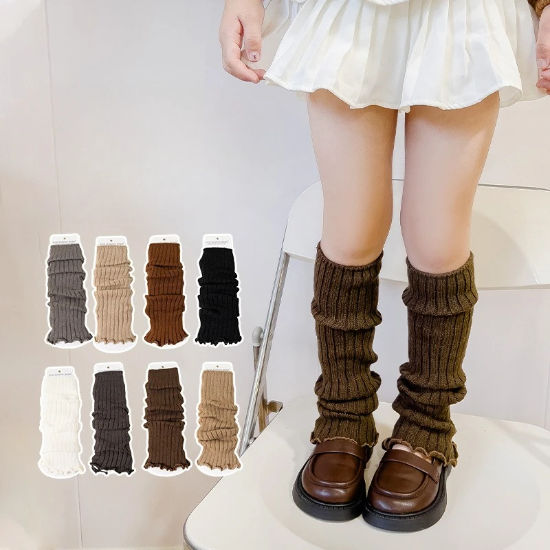Winter Warm Children Leg Warmers Knitted Leg Cover Long Stockings for Girls Elegant Warm Socks Accessories Autumn Length 41cm
Winter Warm Children Leg Warmers Knitted Leg Cover Long Stockings for Girls Elegant Warm Socks Accessories Autumn Length 41cm