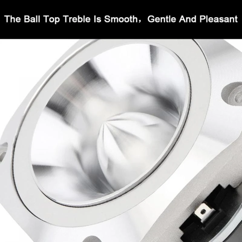 547B 4 Inch 600W High Power Mini Dome Tweeter Coil Loudspeaker Clear Sound Car Audios
547B 4 Inch 600W High Power Mini Dome Tweeter Coil Loudspeaker Clear Sound Car Audios