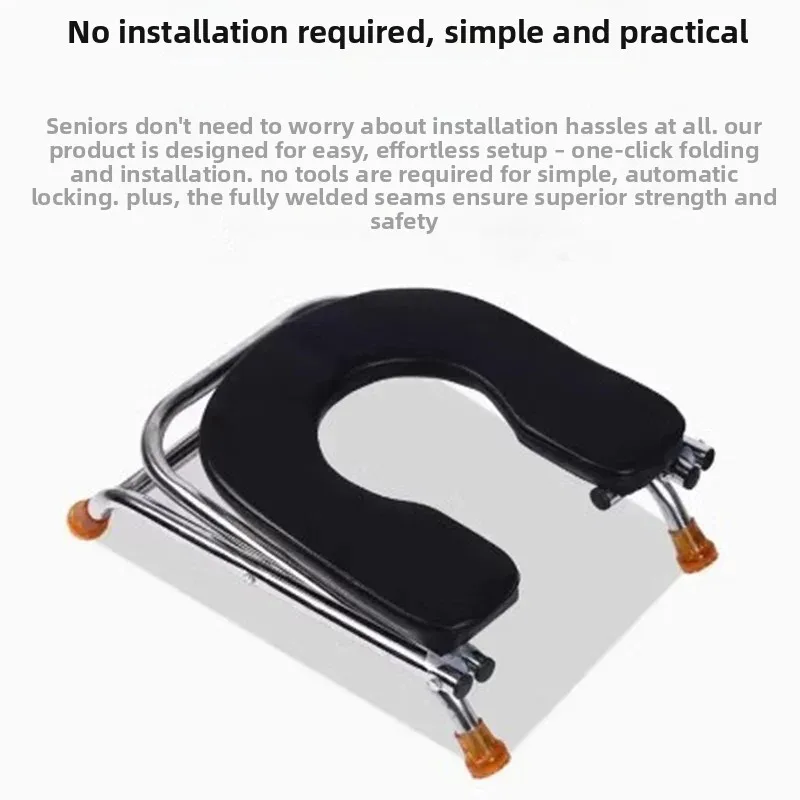  Мягкий стул-комод для пожилых людей, сиденье для унитаза с приподнятой высотой, складная скамейка для душа для безопасности беременных и инвалидов в ванной комнате
Мягкий стул-комод для пожилых людей, сиденье для унитаза с приподнятой высотой, складная скамейка для душа для безопасности беременных и инвалидов в ванной комнате 