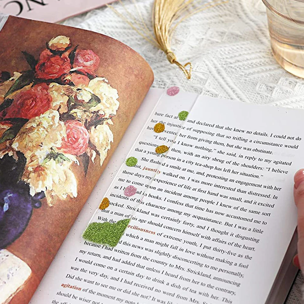 1 set 1 Set Of Acrylic Bookmarks Tassels Page Marker For Crafts Clear Colorful Reading Decor Student Supply Book Label Delicate
1 set 1 Set Of Acrylic Bookmarks Tassels Page Marker For Crafts Clear Colorful Reading Decor Student Supply Book Label Delicate