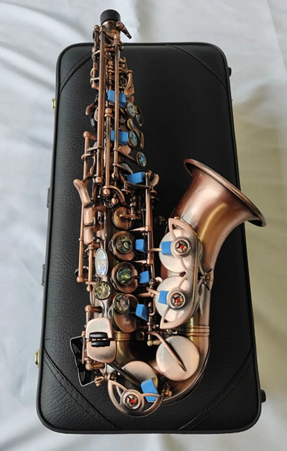 2026 hot new S-991 Children's Bent pipe soprano saxophone Bb antique Brass sax
2026 hot new S-991 Children's Bent pipe soprano saxophone Bb antique Brass sax