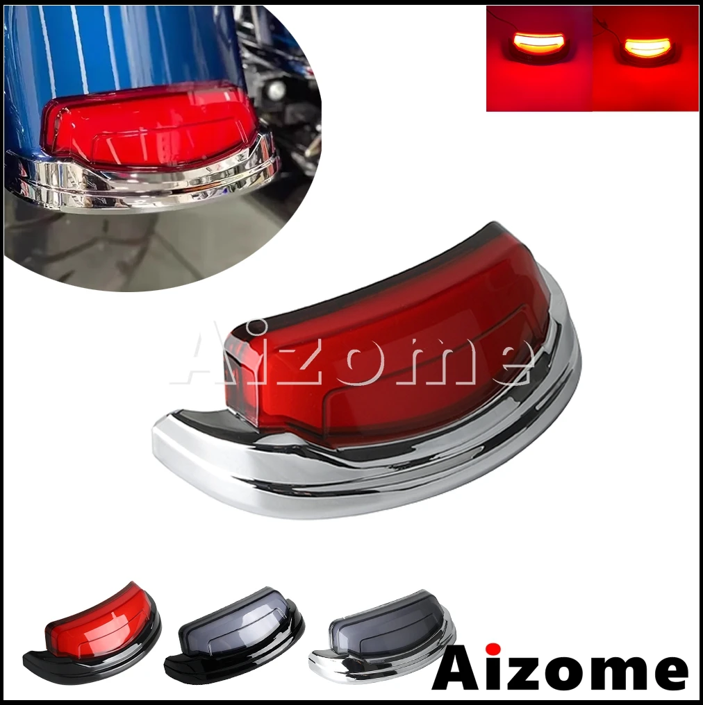 For Harley Touring Electra Glide Ultra Classic FLHTCU/I FLHTCUL FLHTK FLHTKL Motorcycle Rear Fender Tip Brake Taillight LED Lamp
For Harley Touring Electra Glide Ultra Classic FLHTCU/I FLHTCUL FLHTK FLHTKL Motorcycle Rear Fender Tip Brake Taillight LED Lamp